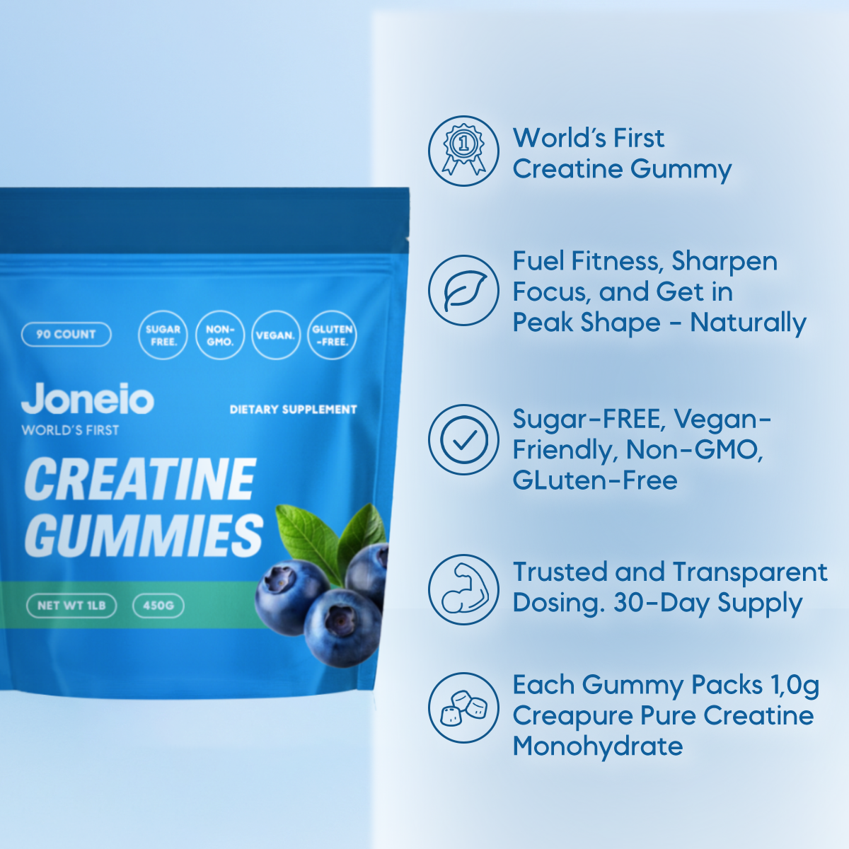 Creatine Gummies BLUEBERRY